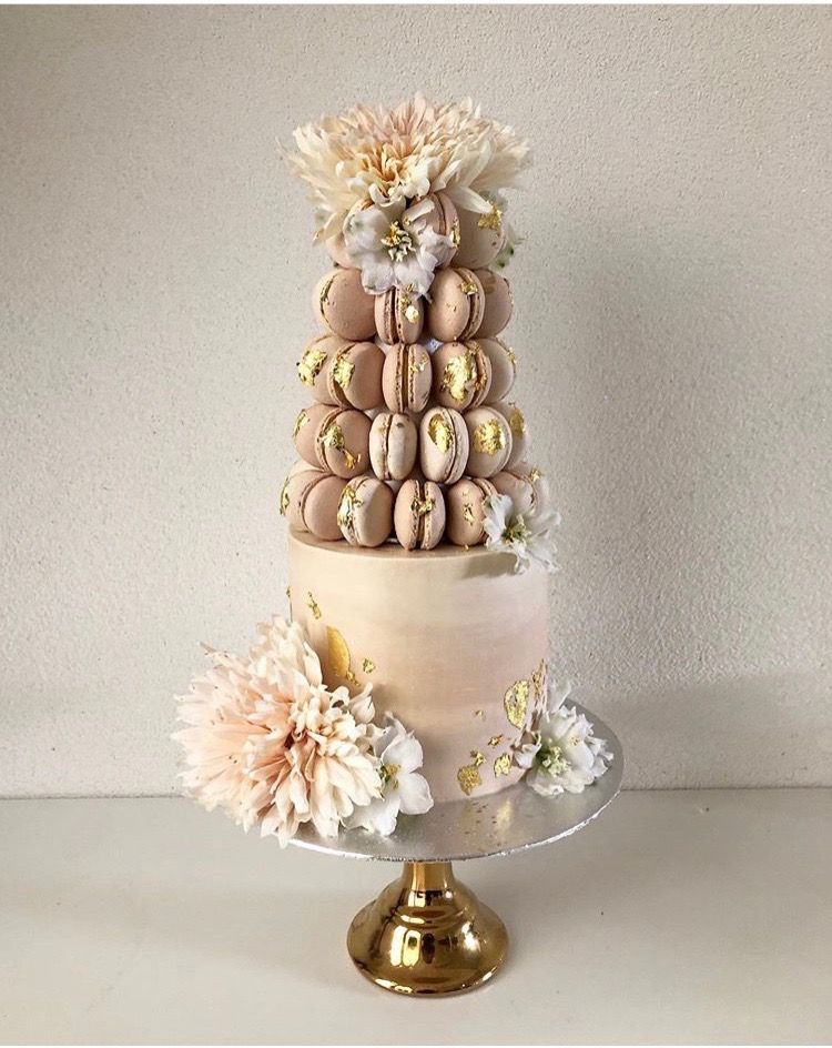 45+ Macaron Wedding Cake Ideas To Save Right Now