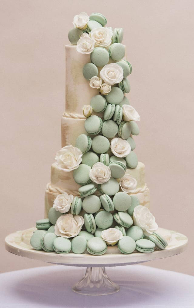 45+ Macaron Wedding Cake Ideas To Save Right Now