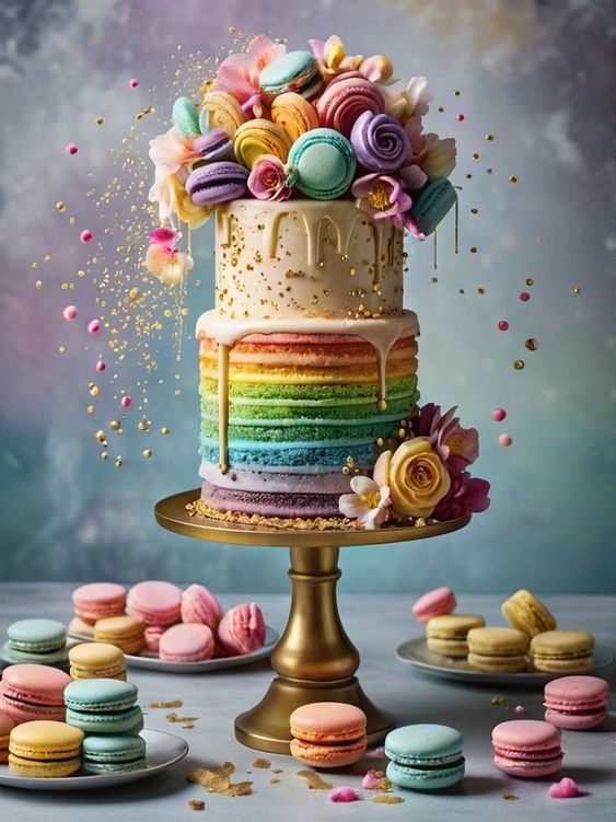 45+ Macaron Wedding Cake Ideas To Save Right Now