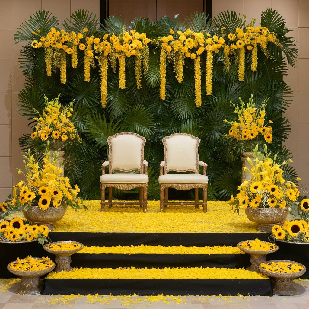 Unique & Fun Ways To Use Yellow In Your Wedding To Make It Festive