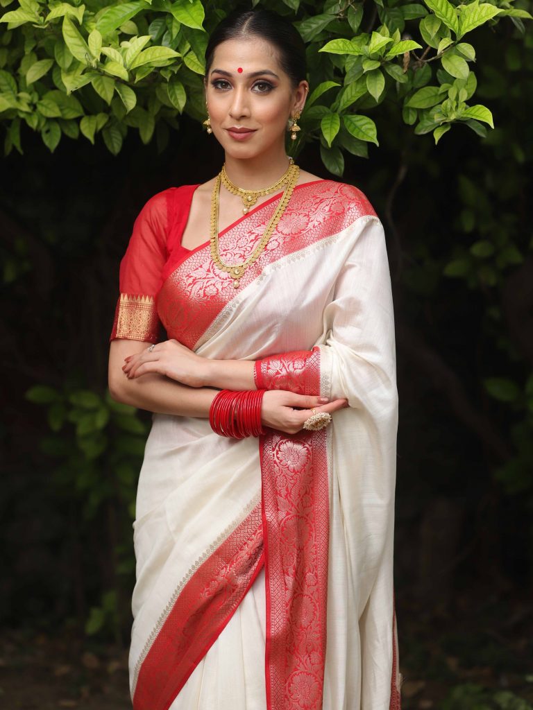 Elevate Your Festive Look With These Stunning Durga Puja Special Sarees