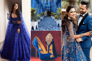 Add A Hint Of Regal Vibes By Adding Royal Blue Hue To Your Wedding