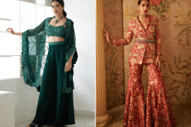 Indo-Western Outfits For Diwali Taash Parties