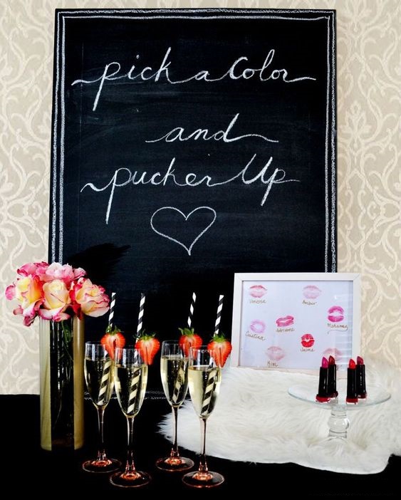 Lipstick & Perfume Bars Are A Hot Trend At Weddings