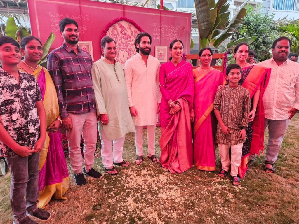 Sobhita & Naga Chaitanya’s Haldi And Mangala Snanam Ceremony Pictures