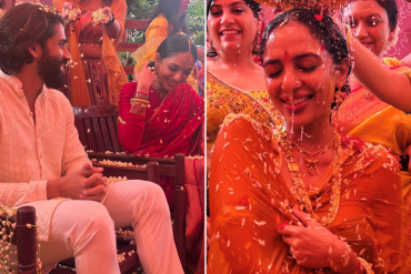 Sobhita And Naga Chaitanya’s Pre-Wedding Started With Haldi And Mangala Snanam Ceremony, Take A Look At The Pictures!