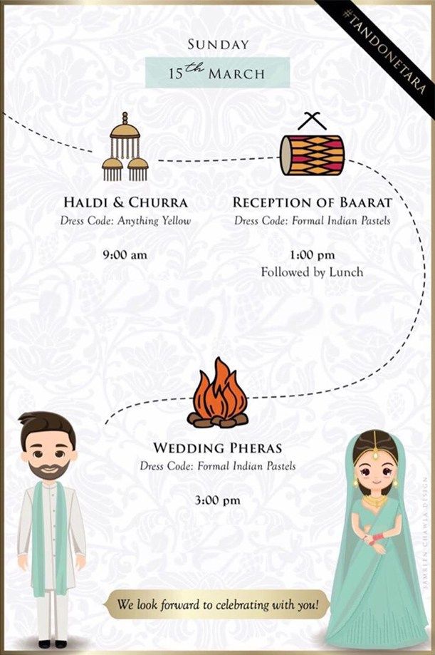 20+ Wedding Timeline Template Designs