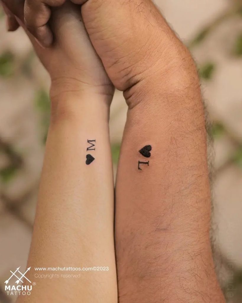 70 Best Couple Tattoos That Scream ‘I Love You’!