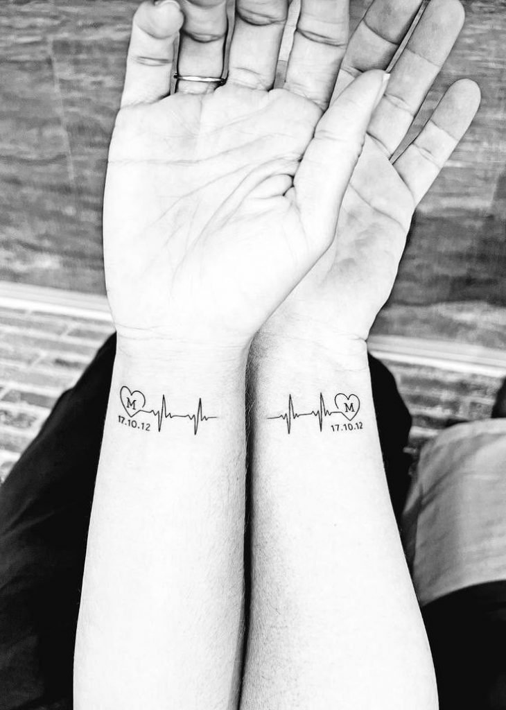 70 Best Couple Tattoos That Scream ‘I Love You’!