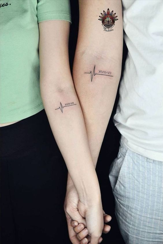 70 Best Couple Tattoos That Scream ‘I Love You’!