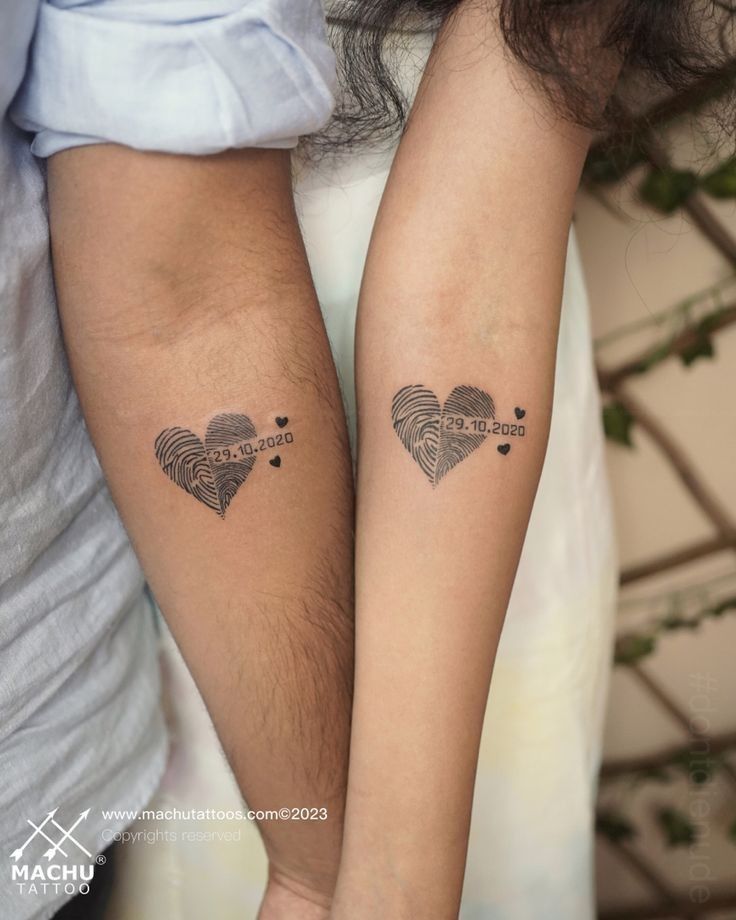 70 Best Couple Tattoos That Scream ‘I Love You’!