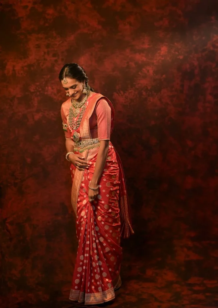 Bridal Shades Of Badminton Champion PV Sindhu