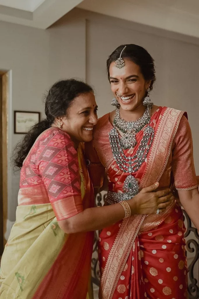 Bridal Shades Of Badminton Champion PV Sindhu