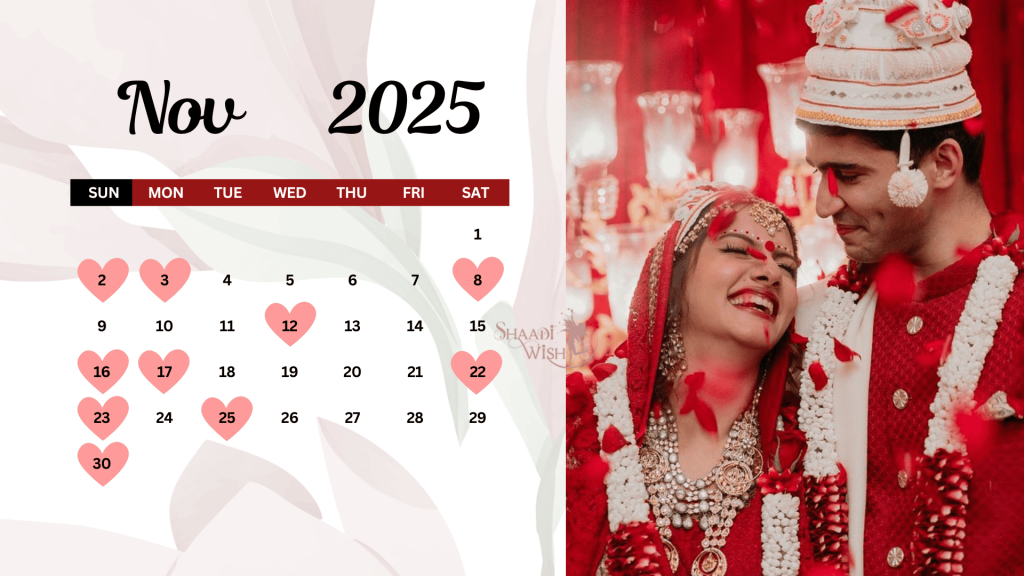 Save These Panjika Bengali Wedding Dates 2025