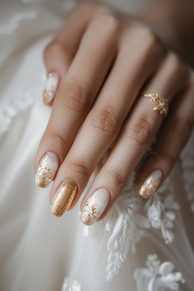 60+ Latest Bridal Nail Art Designs