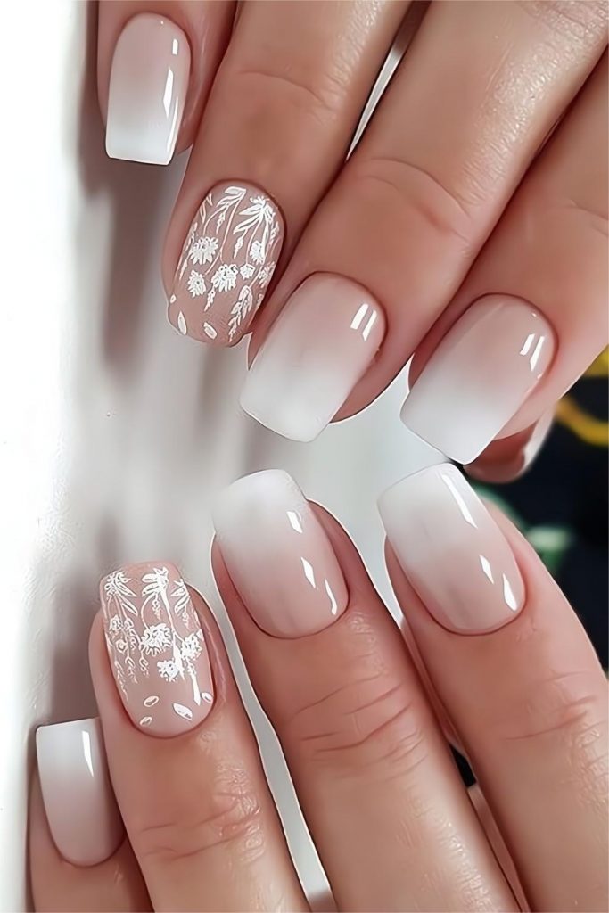 60+ Latest Bridal Nail Art Designs