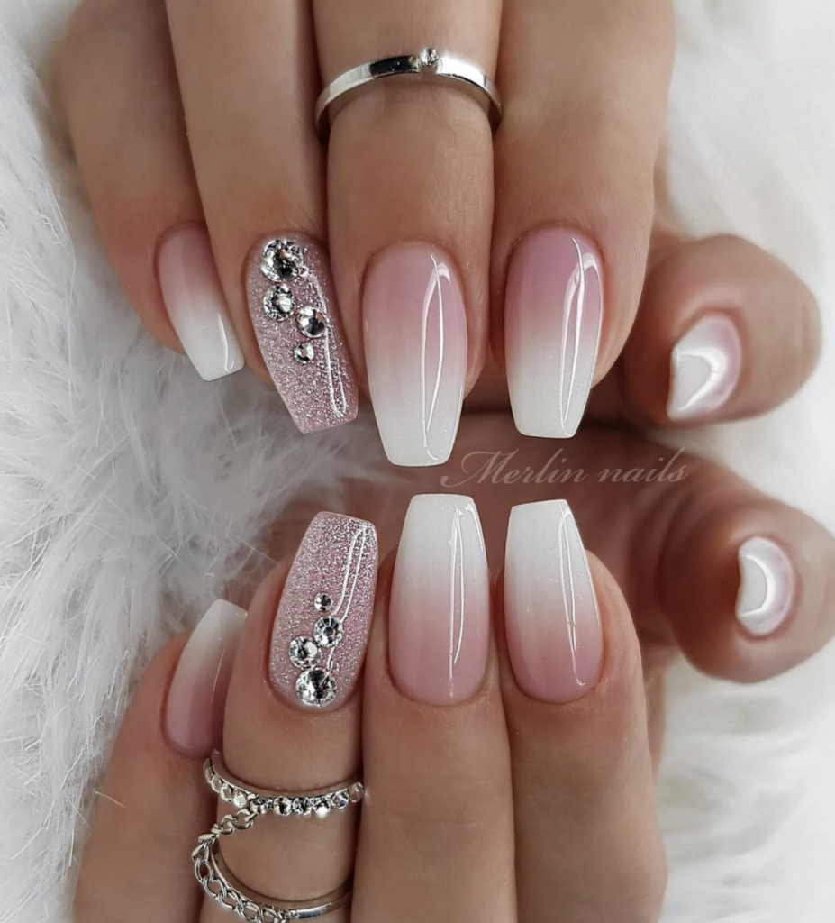 60+ Latest Bridal Nail Art Designs