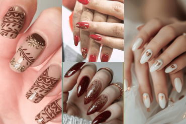 60+ Latest Bridal Nail Art Designs