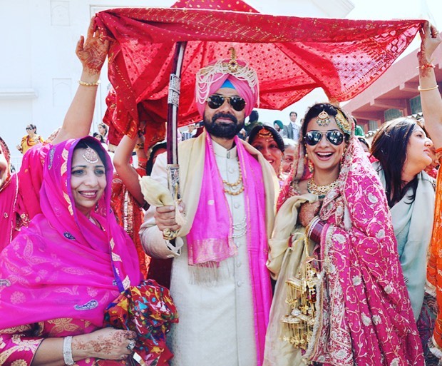 9 Celebrity Brides Who Wore Heirloom Outfits & Jewellery On Their Wedding Day