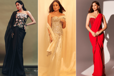 Kareena Kapoor To Janhvi Kapoor: Corset Saree Trend Takes Over Bollywood!