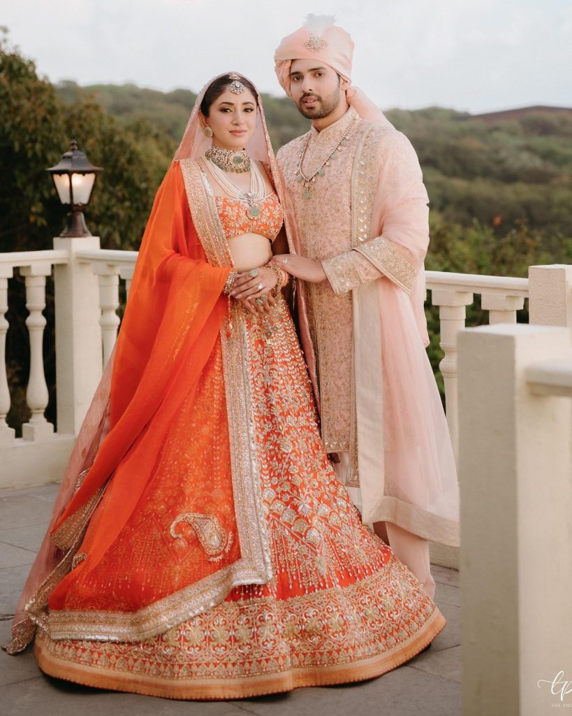 Singer Armaan Malik & Influencer Aashna Shroff Get Married In Peachy Hues!